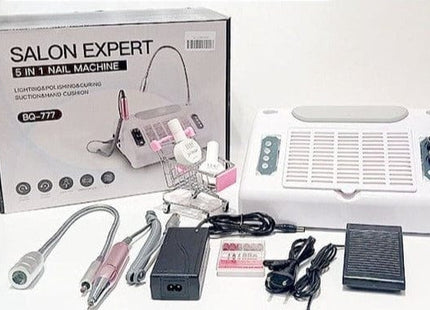Appareil manucure 4 en1 Perceuse à ongles - aspirateur - lampe - Manucure - shop