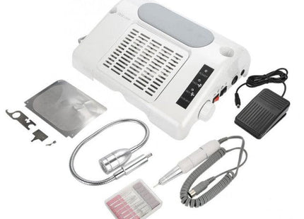 Appareil manucure 4 en1 Perceuse à ongles - aspirateur - lampe - Manucure - shop