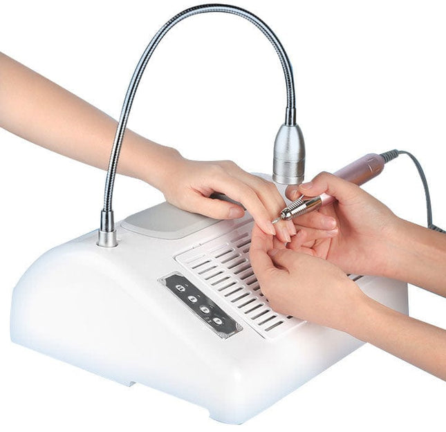 Appareil manucure 4 en1 Perceuse à ongles - aspirateur - lampe - Manucure - shop