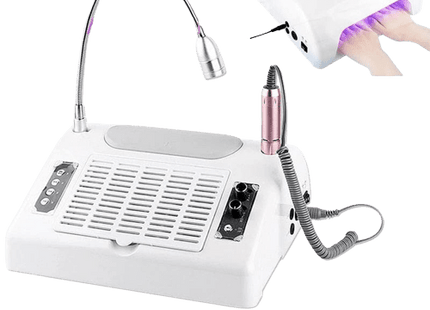 Appareil manucure 4 en1 Perceuse à ongles - aspirateur - lampe - Manucure - shop
