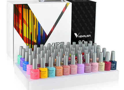 Coffret Vernis à ongles - 60 couleurs de vernis à ongles Gel base Carte de couleur - Manucure - shop