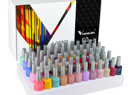 Coffret Vernis à ongles - 60 couleurs de vernis à ongles Gel base Carte de couleur - Manucure - shop