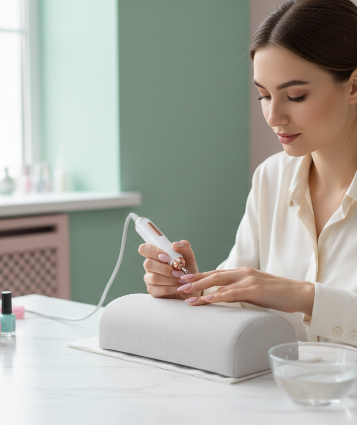 <h2>Révélez la Beauté de Vos Ongles<br/>Ponceuse Électrique 45000 RPM - Qualité Salon à Prix Accessible</h2><p>"Technologie Professionnelle, Simplicité d'Utilisation</p><h4>⭐⭐⭐⭐⭐<br/><br/></h4>