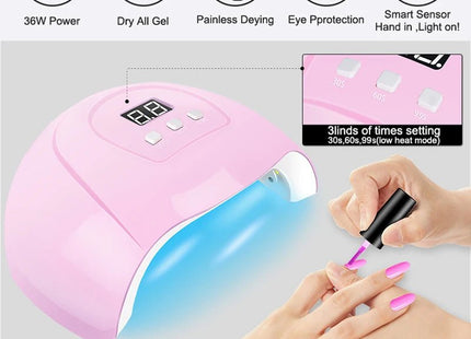Kit Acrylique : Perceuse Électrique + Gels lampe à ongles LED - Manucure - shop