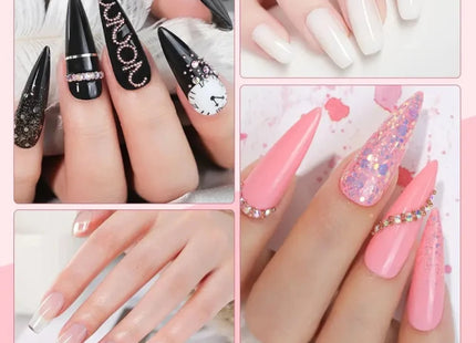 Kit Acrylique : Perceuse Électrique + Gels lampe à ongles LED - Manucure - shop
