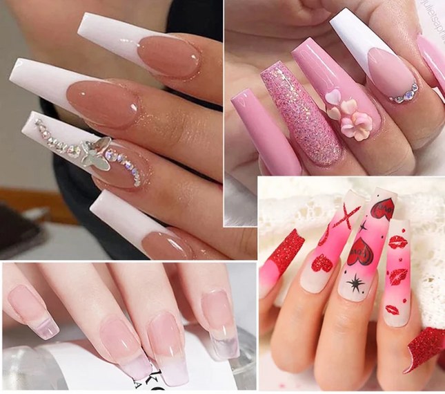 Kit Acrylique Professionnel Complet - Poudre Scintillante + gel + Outils - Manucure - shop