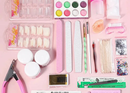Kit Acrylique Professionnel - Poudre à Paillettes pour Extensions d'Ongles - Manucure - shop