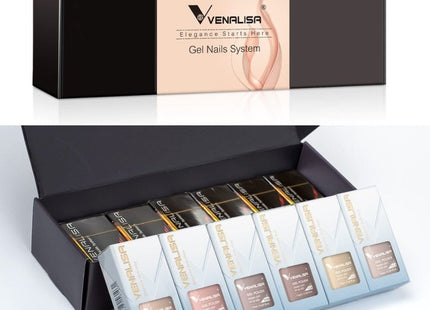Kit de 12 vernis à ongles en gel UV/LED - Manucure - shop