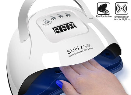 Kit de Manucure Complet Professionnel - Lampe 120W + Ponceuse + 30 Vernis Gel - Manucure - shop