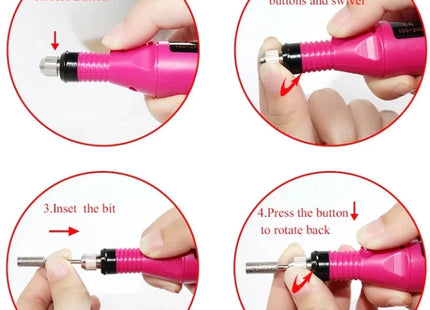 Kit de manucure professionnel avec lampe UV LED perceuse à ongles électrique - Manucure - shop