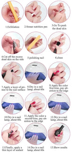 Kit de manucure professionnel avec lampe UV LED perceuse à ongles électrique - Manucure - shop