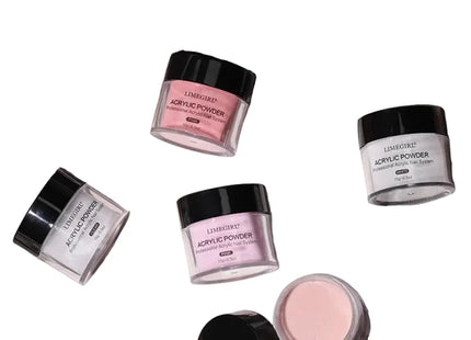 Kit de Poudre Acrylique Rose et Blanc - Extensions d'Ongles - Manucure - shop