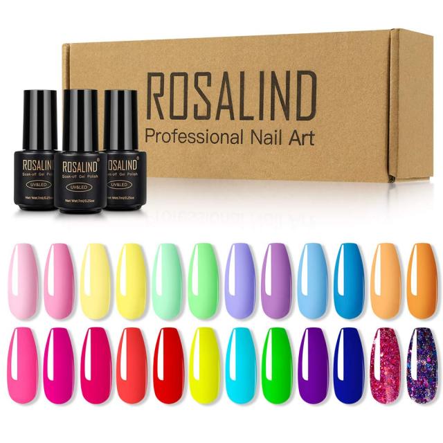 Kit de Vernis à Ongles Gel Semi - Permanents - Manucure - shop