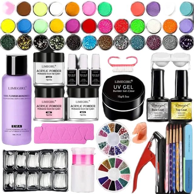 Kit d'ongles en acrylique - Manucure - shop