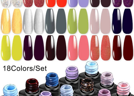 Kit Manucure Complet : Lampe UV/LED + Ponceuse 20000 RPM + 18 Vernis Gel - Manucure - shop