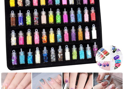 Kit Manucure Complet : Lampe UV/LED + Ponceuse 20000 RPM + 18 Vernis Gel - Manucure - shop