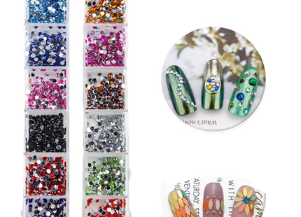 Kit Manucure Complet : Perceuse + Lampe UV + Poudre Paillettes - 12 Pièces - Manucure - shop