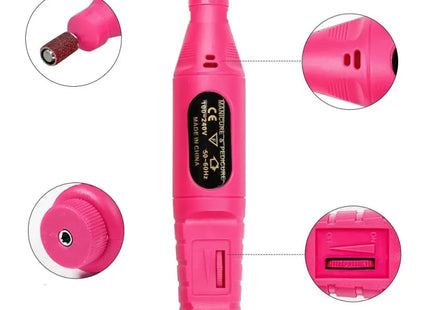 Kit Manucure Complet : Perceuse + Lampe UV + Poudre Paillettes - 12 Pièces - Manucure - shop