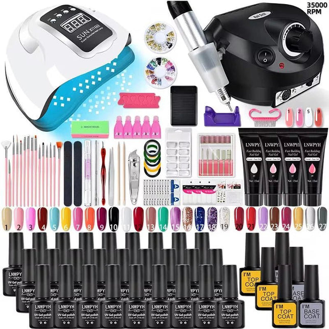 Manucure complète kit Lampe UV/LED et 27 Vernis Semi - Permanents - Manucure - shop