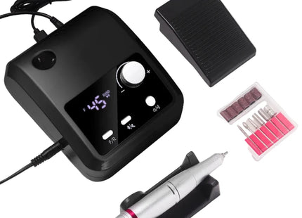 Perceuse À Ongles Professionnelle 45000 RPM - Avec Pédale - Manucure - shop