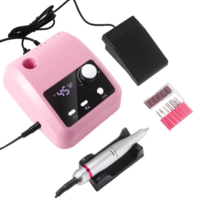 Perceuse À Ongles Professionnelle 45000 RPM - Avec Pédale - Manucure - shop